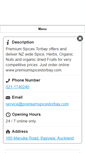 Mobile Screenshot of premiumspicestorbay.com
